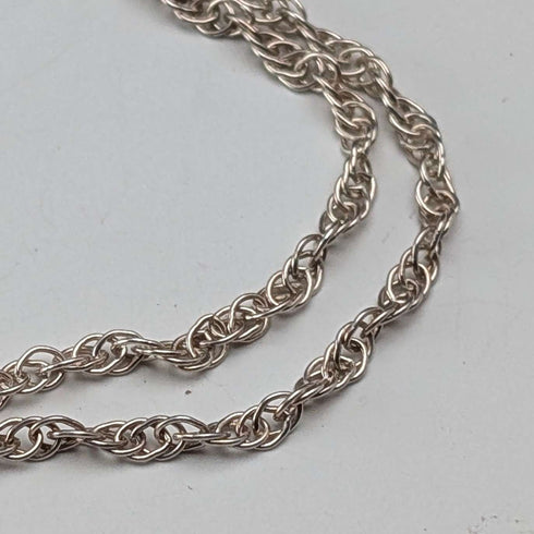 Colgante de unicornio de plata de ley vintage británica con collar de plata de ley, 16,7 g en total