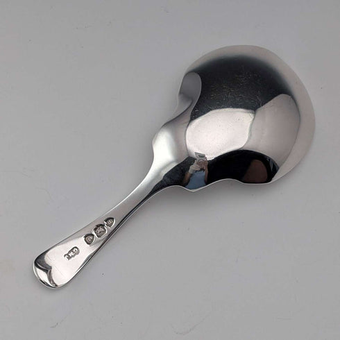 1893 Antique British Sterling Silver Tea Caddy Spoon 11.4g George Maudsley Jackson