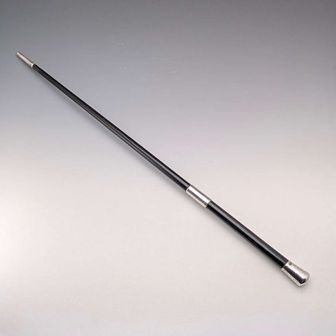 1912年 英国古董 纯银装饰 指挥棒 52cm Ebenezer Neewman