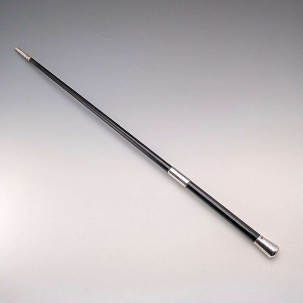 1912年 英國古董 純銀裝飾 指揮棒 52cm Ebenezer Neewman
