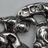Hebilla de cinturón de enfermera de plata esterlina antigua británica de 1898, 118 g, Charles Edwards