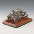 1977 British Pure Silver Gold State Coach Miniature Carriage 65g Toye, Kenning & Spencer, boxed.