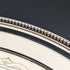 1890年 英国アンティーク 純銀製 脚付きサルヴァ カードトレイ直径26cm 517g Elkington