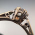 British Vintage K9 Gold Ring, White Stone, 1.5g (Size 15), Ring, CL&S