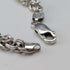 Vintage Sterling Silver Byzantine Chain Necklace, 45cm, 46g, BJB