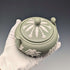 英國復古 Wedgwood 綠色碧玉瓷蓋糖碗