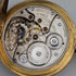 Reloj de bolsillo Zenith de alrededor de 1913, relieve de dragón, caja saboneta de oro de 18 quilates, en buen estado de funcionamiento.