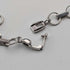 Collar vintage de plata de ley y nácar, 47 cm