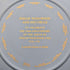 Plato conmemorativo del 250º aniversario del nacimiento de J. Wedgwood, fabricado en Jasperware por Wedgwood, Reino Unido, 21 cm de diámetro