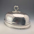 Antique English Cloche, circa 1810, made of Old Sheffield Plate.