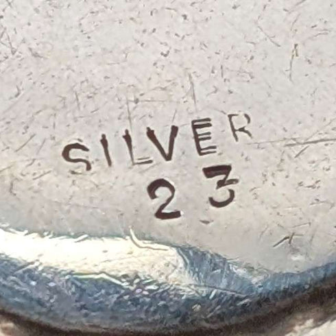 復古純銀蝴蝶翅膀吊墜搭配純銀項鍊 ①