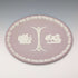 British Vintage Wedgwood Jasperware Oval Dish in Lilac