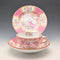 1920年代 英国明顿(Minton)茶杯三件套 粉色公鸡(Pink Cockatrice)梅尔百货(Myer Emporium)特制款 ④