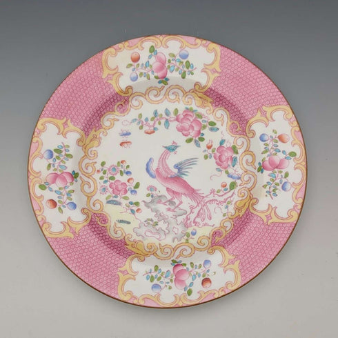 1920年代 英国明顿(Minton)茶杯三件套 粉色公鸡(Pink Cockatrice)梅尔百货(Myer Emporium)特制款 ④