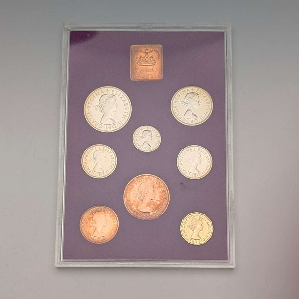 1970년 영국 화폐 제도 십진법화 이전 주화 8종 세트 (Royal Mint)