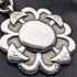Cadena Albert doble de eslabones fantasía en plata de ley vintage británica, 35g, con medalla-fob de plata de ley