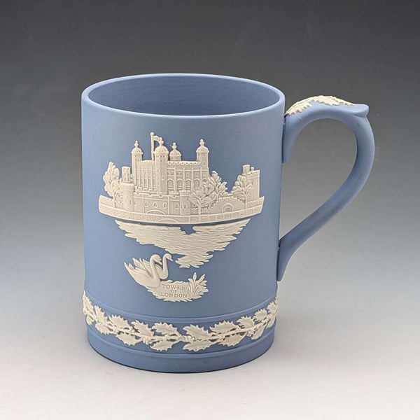 1973 British Wedgwood Jasperware Christmas mug