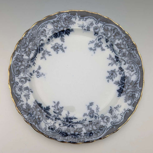英国アンティーク バーリントンパターン 半磁器製 サイドプレートペア Wedgwood&Co.