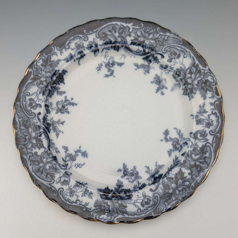 英国アンティーク バーリントンパターン 半磁器製 サイドプレートペア Wedgwood&Co.