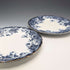英国アンティーク バーリントンパターン 半磁器製 ランチプレートペア Wedgwood&Co.