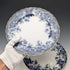 英国アンティーク バーリントンパターン 半磁器製 ランチプレートペア Wedgwood&Co.