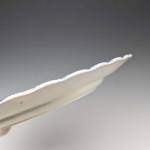 英国アンティーク バーリントンパターン 半磁器製 ディナープレートペア Wedgwood&Co.