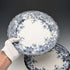英国アンティーク バーリントンパターン 半磁器製 ディナープレートペア Wedgwood&Co.