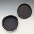 1967 British Vintage Wedgwood Black Jasper Round Bonbonniere in Box