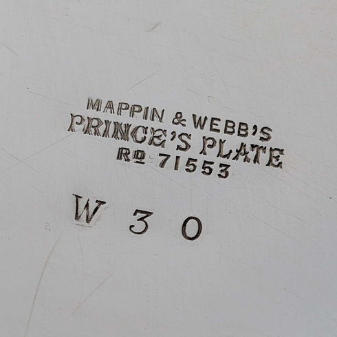 1887年頃 英国アンティーク シルバープレート製 コーヒーポット Mappin&Webb