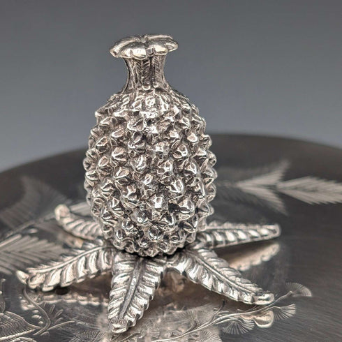 1887年頃 英国アンティーク シルバープレート製 ティーポット Mappin&Webb