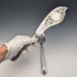 Antique British silver-plated fish server pair by Harrison Brothers & Howson