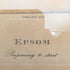 英国古董 镶框版画 赛马 詹姆斯·波拉德《EPSOM Preparing to start》