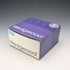 Vintage British Wedgwood Jasperware Round Lidded Box in Pale Blue with Box and Instructions
