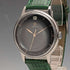 Circa 1943 Omega Ref. 2325/8 Men's Mechanical Wristwatch "Jumbo" Black Dial Green Strap Good Working Condition