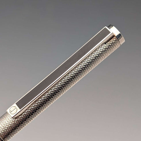 德国产复古登喜路(Dunhill)基础金属材质圆珠笔,附笔盒及擦拭布