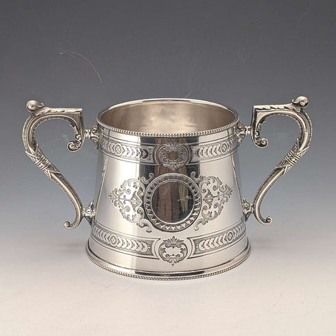 Antique British silver-plated tea set, circa 1900, Mappin & Webb