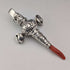 Antique British Sterling Silver "Coral & Bell" Baby Rattle, Whistle, Pacifier
