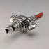 Antique British Sterling Silver "Coral & Bell" Baby Rattle, Whistle, Pacifier