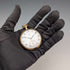 Reloj de bolsillo Omega vintage de alrededor de 1935, caja Denison de frente abierto chapada en oro, en buen estado de funcionamiento