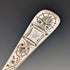 1893 British Antique Sterling Silver Teaspoons, Set of 6, 90g, John Round & Son, in Case