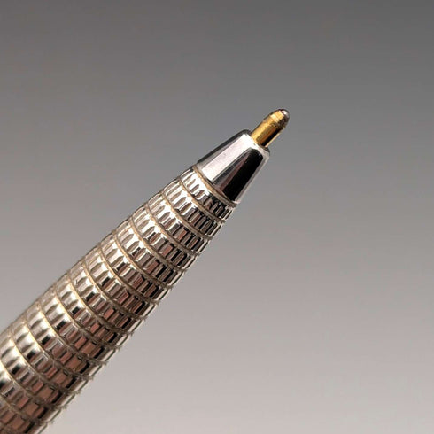 1984 British Vintage Sterling Silver Ballpoint Pen William Manton in Paper Box