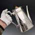 1903 British Antique Japonism Style Silver Plate Coffee Pot, Walker & Hall