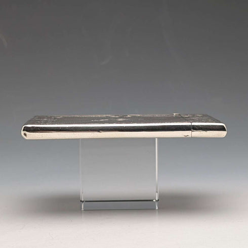 1869年 英国アンティーク 純銀製カードケース 56g ボックス入 Frederick Marson