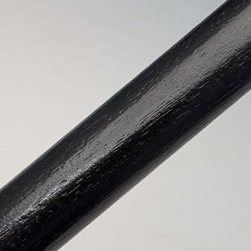 1899年 英国古董纯银装饰L型兽角柄手杖 83cm