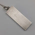 Colgante de lingote de plata de ley vintage británico de 1977 conmemorativo del Jubileo, con cadena de plata de ley, peso total 30,3 g