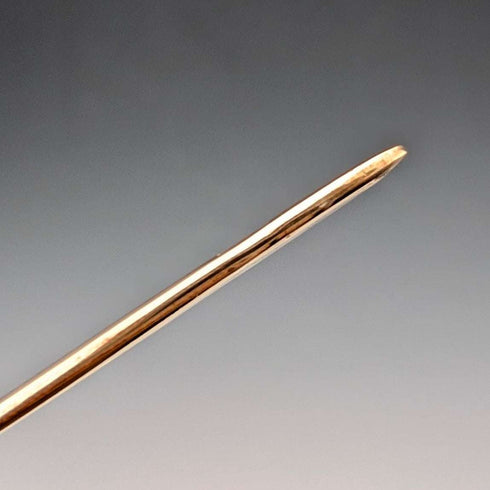 Juego de 6 palillos para cóctel de plata de ley, vintage, Reino Unido 1958, 19 g en total, Walker & Hall, con estuche.
