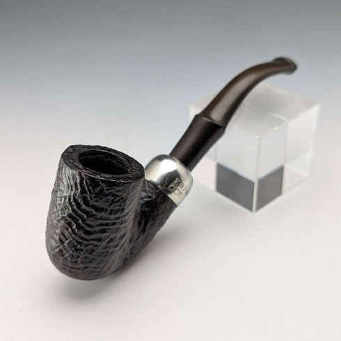 Pipa de fumar vintage Peterson System Standard 317 de Irlanda, acabado rústico