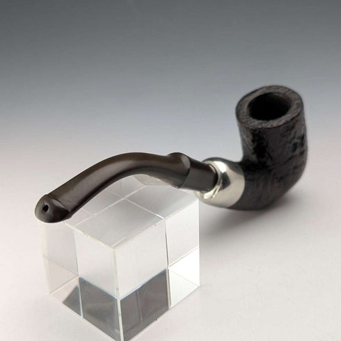 Pipa de fumar vintage Peterson System Standard 317 de Irlanda, acabado rústico