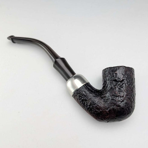 Pipa de fumar vintage Peterson System Standard 317 de Irlanda, acabado rústico