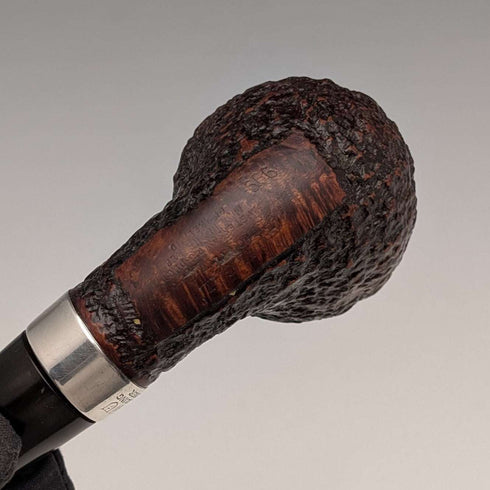 Vintage Irish Peterson Donegal Lockie sterling silver smoking pipe 999